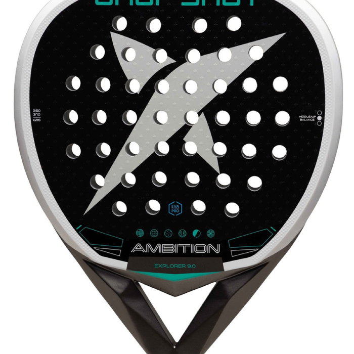 Drop Shot Explorer 9.0 2026 Negra y Blanca